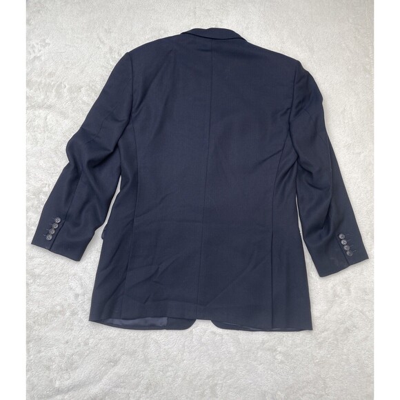 Ermenegildo Zegna High Performance Sport Coat Suit Jacket Navy Size 48 R / 38 R - Picture 3 of 14